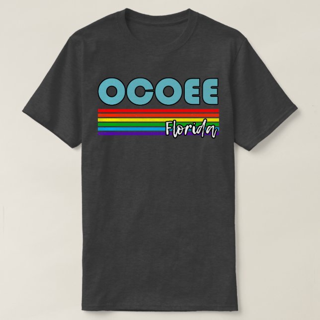 Ocoee Florida Pride Ocoee LGBT Geschenk LGBTQ Unte T-Shirt (Design vorne)