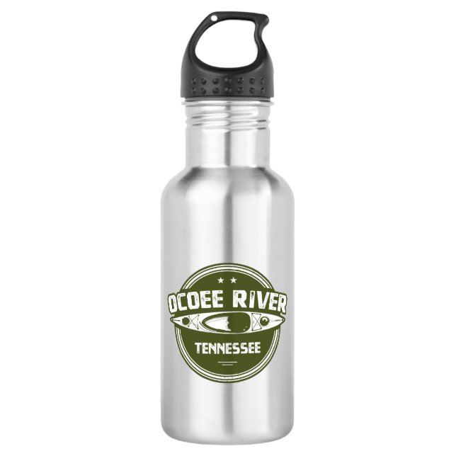 Ocoee River, Tennessee Edelstahlflasche (Vorderseite)