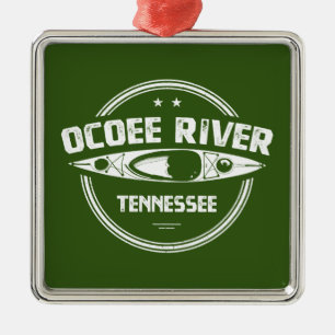Ocoee River, Tennessee Ornament Aus Metall
