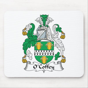 O'Coffey Familienwappen Mousepad