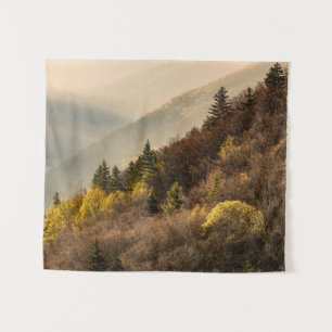 Oconaluftee Valley Aussichtspunkt   North Carolina Wandteppich