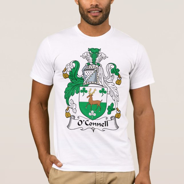 O'Connell-Familienwappen T-Shirt (Vorderseite)