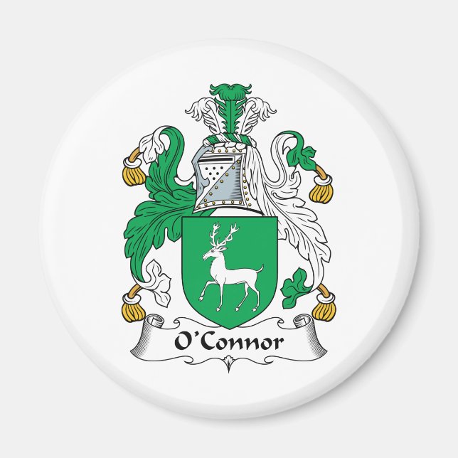 O'Connor Familienwappen Magnet (Vorne)