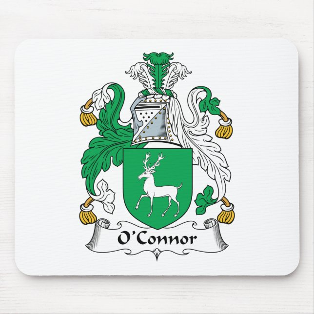 O'Connor-Familienwappen Mousepad (Vorne)