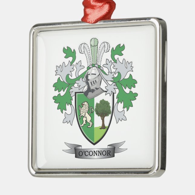 O'Connor-Wappen Ornament Aus Metall (Links)