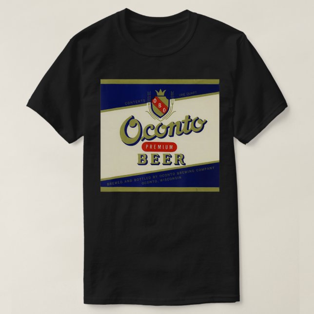 Oconto Beer T-Shirt (Design vorne)