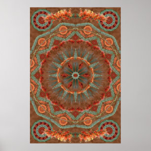 Ocotillo-Mandala 1 Poster