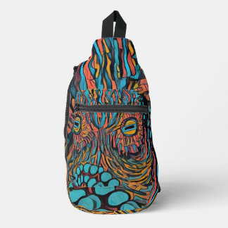 Ocotpus-Sack Crossbody Bag
