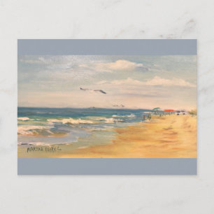 Ocracoke Beach Postkarte