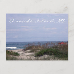 Ocracoke Island, NC Postkarte