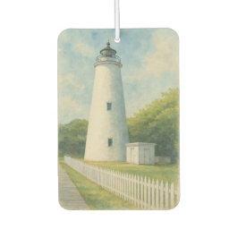 Ocracoke Leuchtturm Aquarell Autolufterfrischer