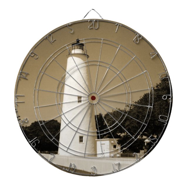 Ocracoke Leuchtturm Dartscheibe (vorne)