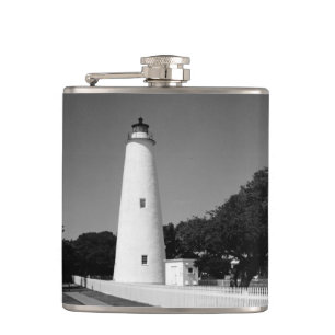 Ocracoke-Leuchtturm Flachmann