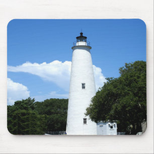 Ocracoke Leuchtturm Mousepad