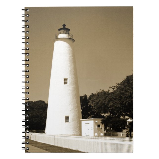 Ocracoke-Leuchtturm Notizblock (Vorderseite)