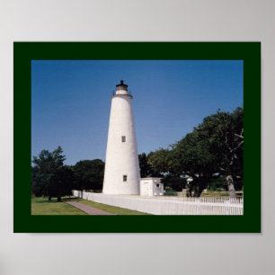 Ocracoke-Leuchtturm Poster