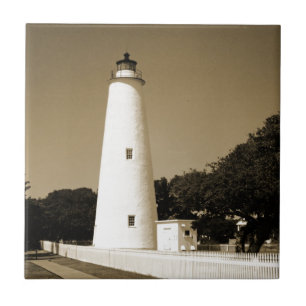 Ocracoke Lighthouse Fliese
