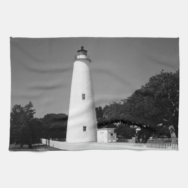 Ocracoke Lighthouse Handtuch (Horizontal)
