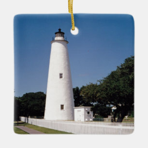 Ocracoke Lighthouse Keramikornament