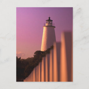 Ocracoke Lighthouse Postkarte