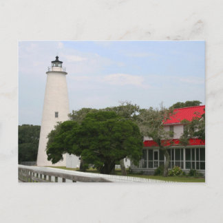 Ocracoke Lighthouse Postkarte