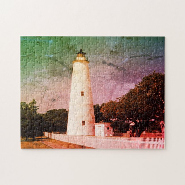 Ocracoke Lighthouse Puzzle (Horizontal)