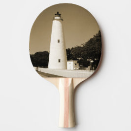 Ocracoke Lighthouse Tischtennis Schläger