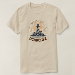 Ocracoke North Carolina Leuchtturm Sonnenaufgang T-Shirt