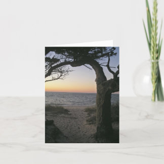 Ocracoke Sunset Note Card Karte