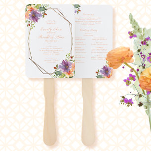 Octagon-Programm für botanische Blumenpfirsiche Fächer