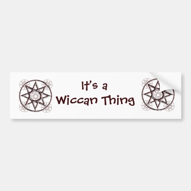 Octagram Autoaufkleber (Vorne)