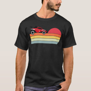 Octane Rocket Soccer Retro Sunset Distressed Graph T-Shirt