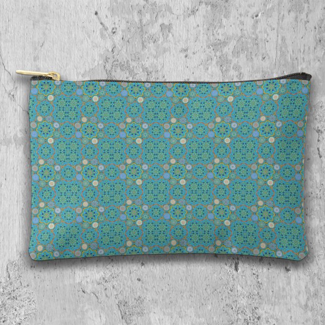 Octo hellender arabeske maurisch türkischer Stil Zubehörtasche (Von Creator hochgeladen)