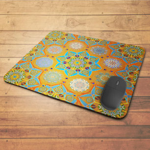 Octo heller arabesque maurische Mandarine Stil Mousepad