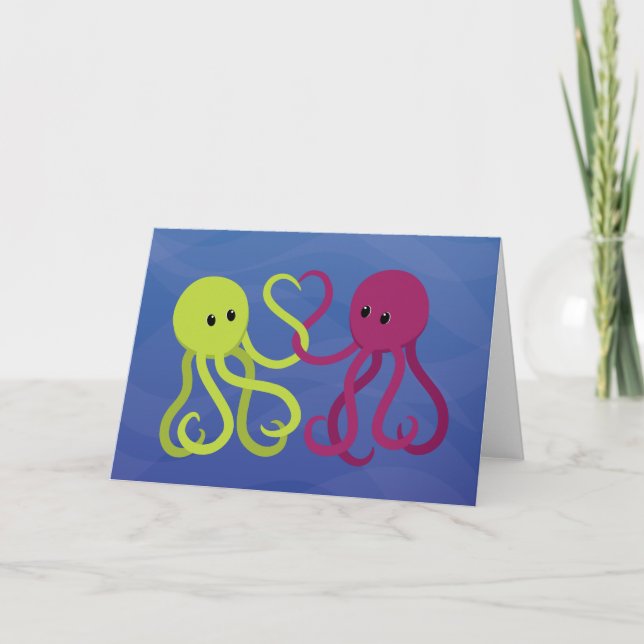 Octo Liebe Karte (Vorderseite)