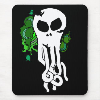 Octo Schädelgrün Mousepad