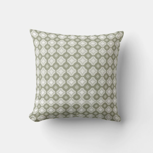 October Mist Throw Pillow Kissen (Vorderseite)