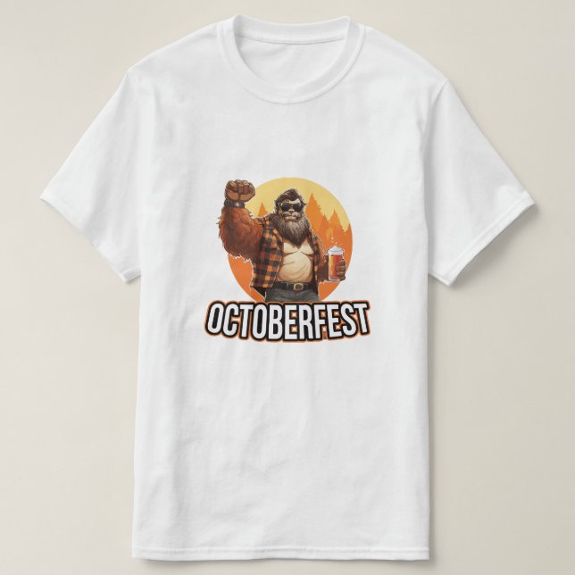 Octoberfest Bigfoot T-Shirt (Design vorne)