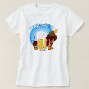Octoberfest Dackel T - Shirts