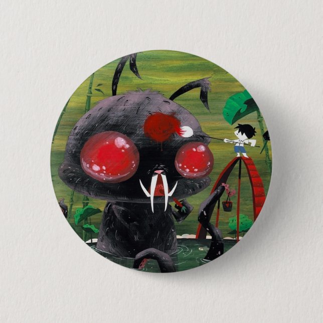 Octobunny Button (Vorderseite)