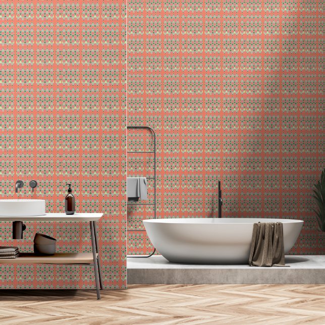 Octogon blockiert tapete (Badezimmer)