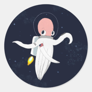 Octonaut Runder Aufkleber