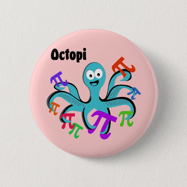 Octopi Button (Vorderseite)