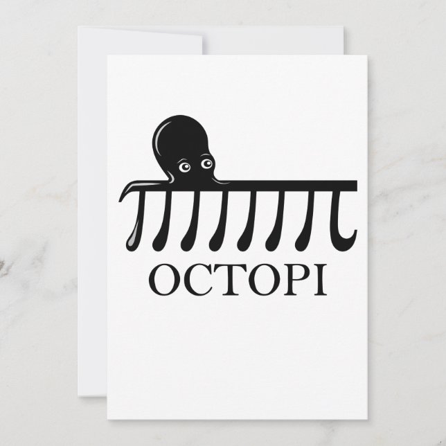 Octopi - Funny Pi Octopus Math (Vorderseite)