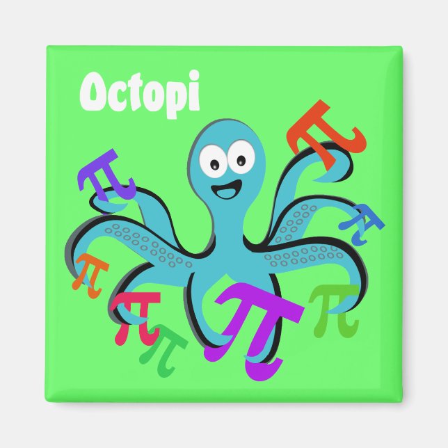 Octopi Magnet (Vorne)
