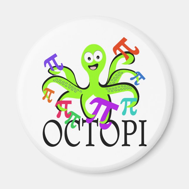 Octopi Magnet (Vorne)