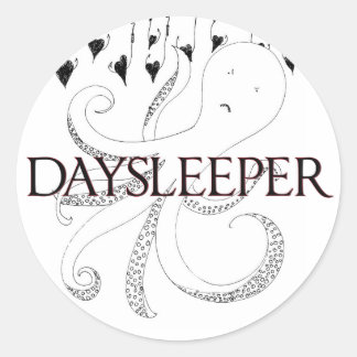 Octopii (Rundaufkleber) Runder Aufkleber