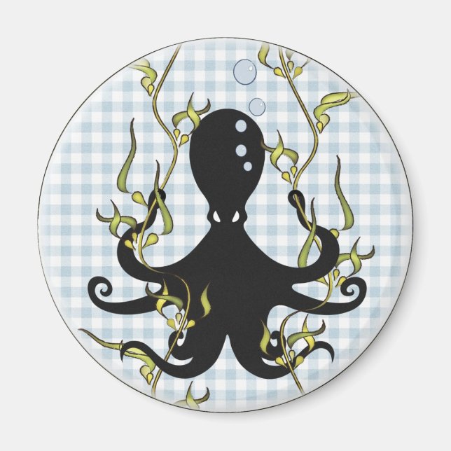 Octopus 2'25" Magnet (Vorne)