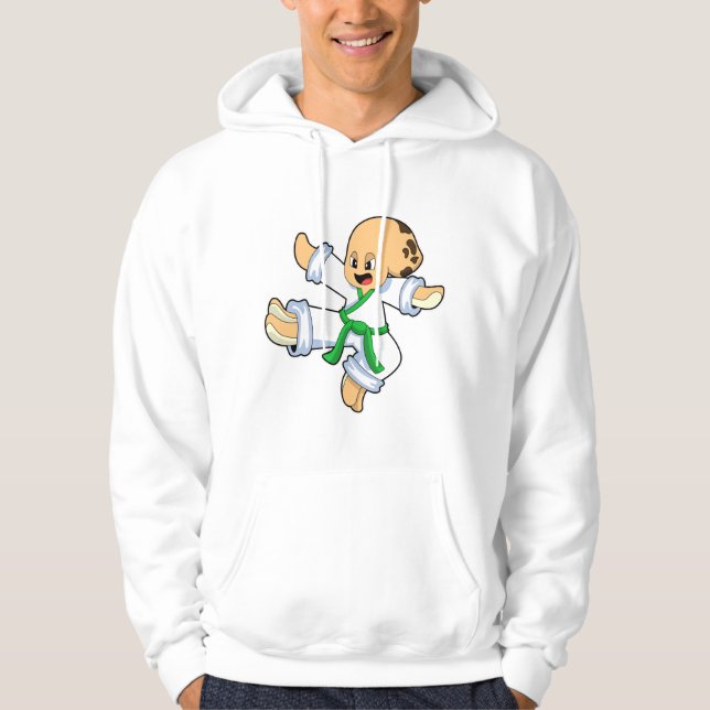 Octopus at Martial arts Karate Hoodie (Vorderseite)