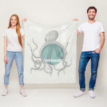 Octopus Baby Boy Under Sea